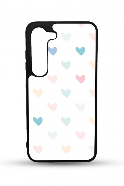 Mobilný kryt Samsung srdiečka