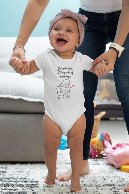 onesie mockup featuring a happy baby girl learning to walk m926 (2) (1)