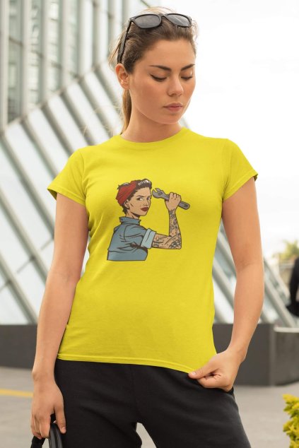 Dámske tričko Žena robotníčka