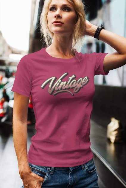 Dámske tričko Vintage