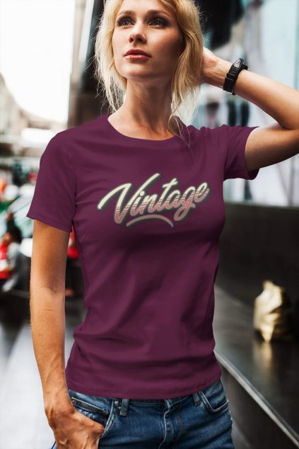 Dámske tričko Vintage