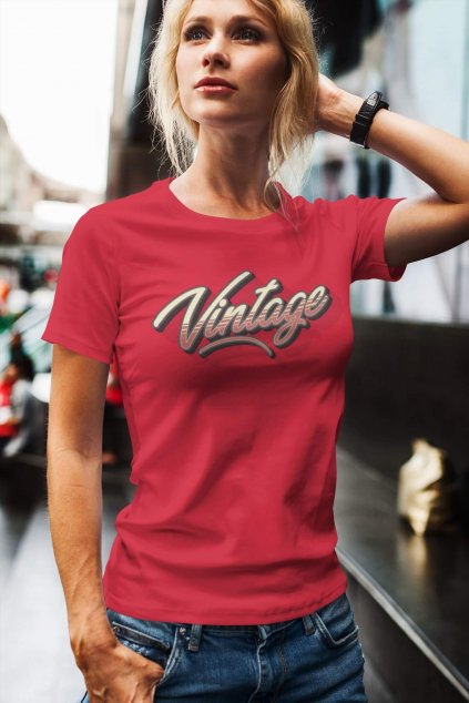 Dámske tričko Vintage