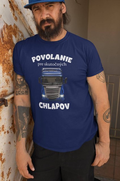 Pánske tričko Povolanie kamionista