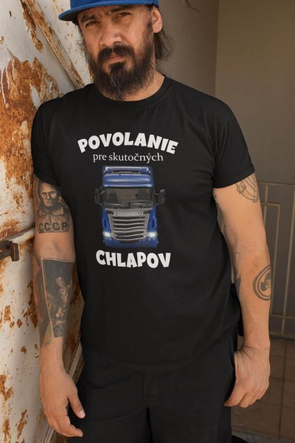 Pánske tričko Povolanie kamionista