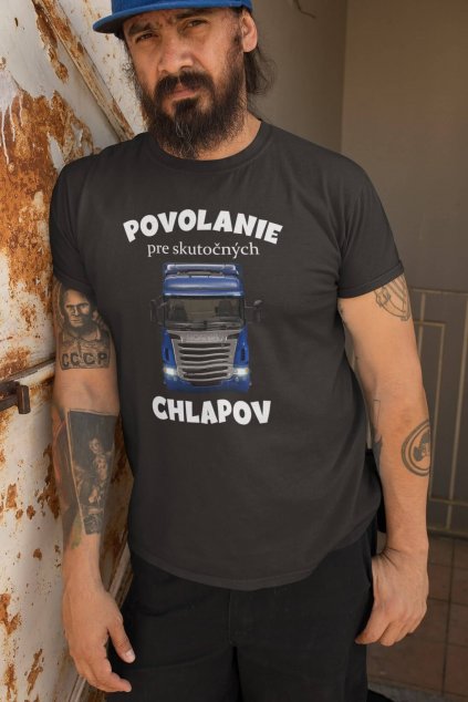 Pánske tričko Povolanie kamionista