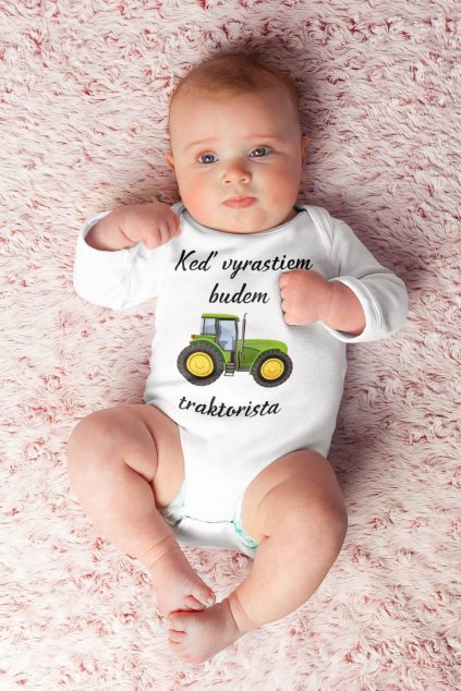 Dojčenské body Traktorista