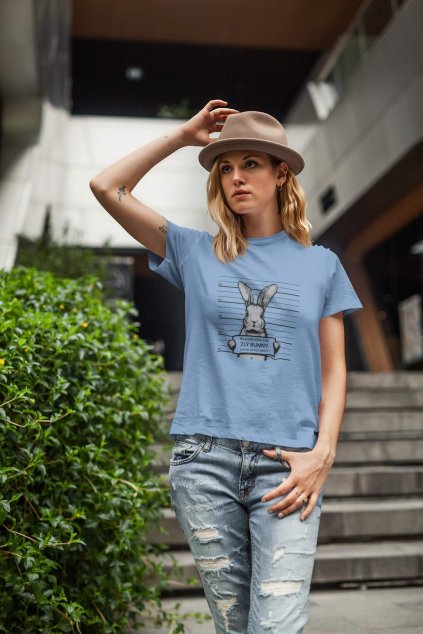 Dámske tričko Zlý Bunny