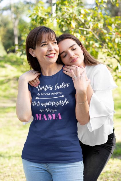 Dámske tričko Oslovenie mama