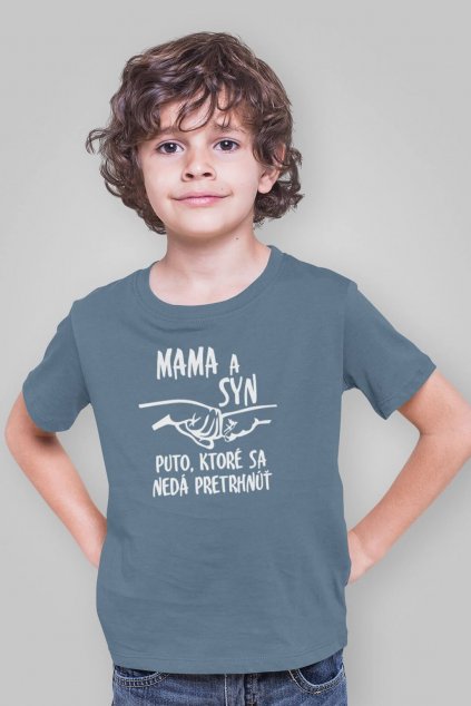 Chlapčenské tričko Mama a syn puto
