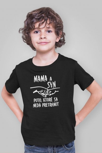 Chlapčenské tričko Mama a syn puto
