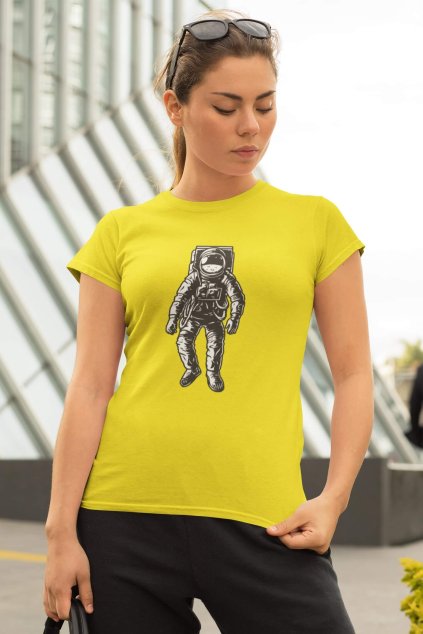 Dámske tričko Vintage astronaut