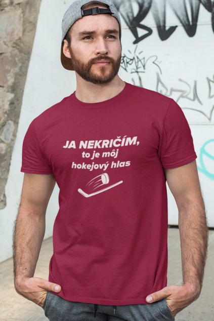Pánske tričko Hokejový hlas