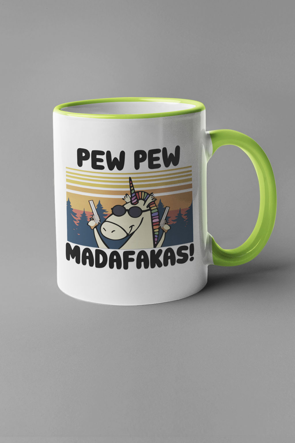 Šálka Madafakas Vyberte farbu: Zelená