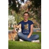 t shirt mockup of a woman with a smiling dog next to her 28036 (6)