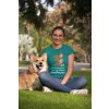 t shirt mockup of a woman with a smiling dog next to her 28036 (4)