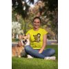 t shirt mockup of a woman with a smiling dog next to her 28036 (12)