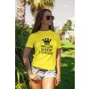 Dámske tričko Princezné sa rodia v septembri