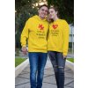 Mikiny pre páry Chýbajúci kúsok