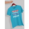 Pánske tričko Legendy sa volajú Dušanmockup of a hand holding a t shirt in a colorful background 26735 (5)