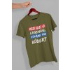 Pánske tričko Legendy sa volajú Róbertmockup of a hand holding a t shirt in a colorful background 26735 (3)