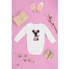 mockup of a baby onesie featuring an easter themed outfit m1141