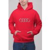 Pánska mikina s logom auta Audi