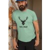 t shirt mockup featuring a bearded man leaning against a rusty wall 32841 (5)