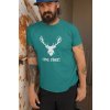 t shirt mockup featuring a bearded man leaning against a rusty wall 32841 (12)