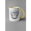 Šálka s logom auta Dacia