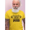 Pánske tričko Tento chlap potrebuje pivo