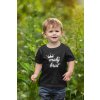 mockup of a toddler wearing a t shirt and walking in nature 2915 el1 (3)