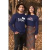 Unisex mikiny pre páry MR a MRS
