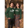 Unisex mikiny pre páry MR a MRS
