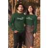 Unisex mikiny pre páry Princ a princezná
