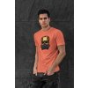 t shirt mockup featuring a serious looking man posing against a dark stone wall 427 el (5)