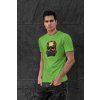 t shirt mockup featuring a serious looking man posing against a dark stone wall 427 el (8)