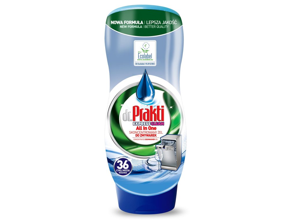 57 gel do umyvacky riadu dr prakti all in 1 720 ml ecolabel