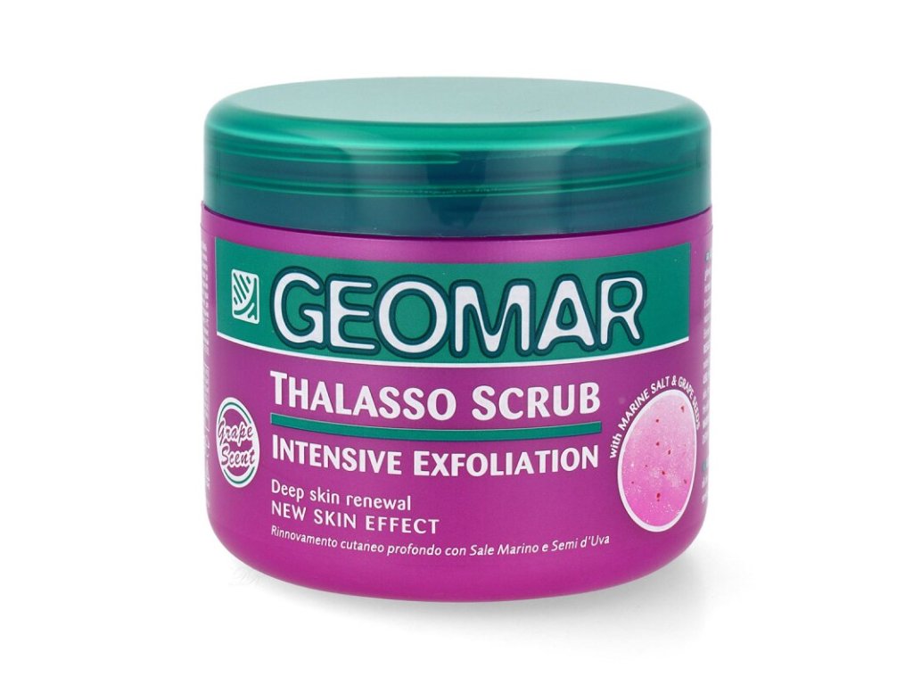 geomar thalasso scrub intensiv peeling mit traubenkernen 600 g