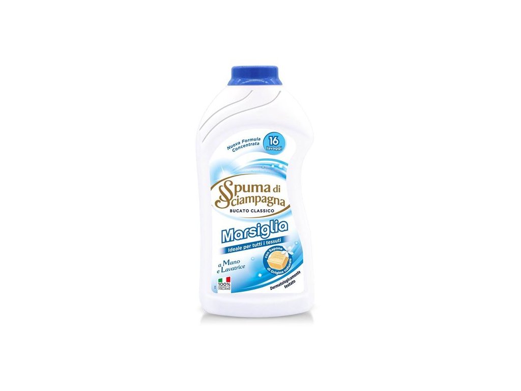spuma di sciampagna bucato marsiglia 800 ml 600