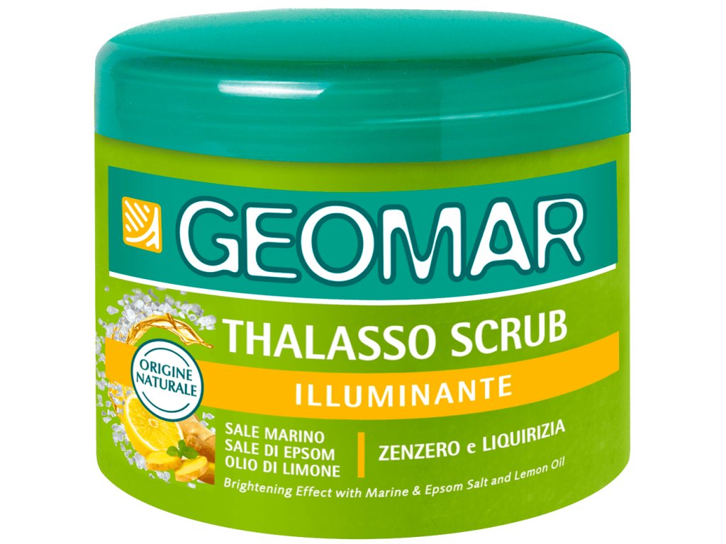 Geomar Thalasso peeling rozswietlajacy Sol z Morza Martwego 600 g Marka Geomar
