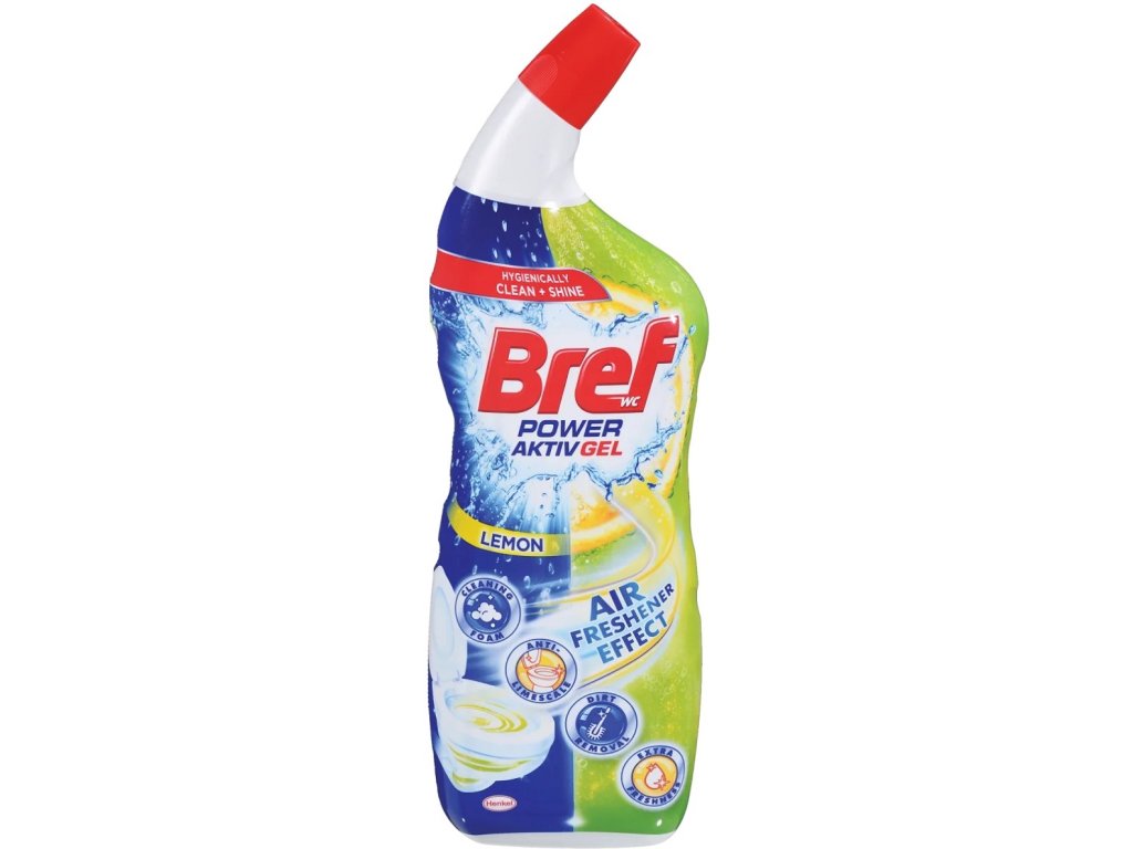 2755 bref wc gel power aktiv 700ml lemon