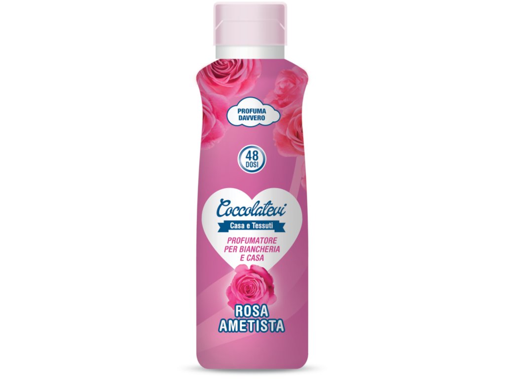 COCCOLATEVI ROSA AMETISTA 300ML - náhrada aviváže - parfum do prania (Kúp viac zaplať menej 1ks 300ML)