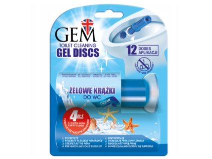 873 gelove wc disky gem s vonou ocean 12 diskov 75ml