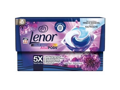 3014 lenor pracie kapsule allin1 color amethyst 22ks