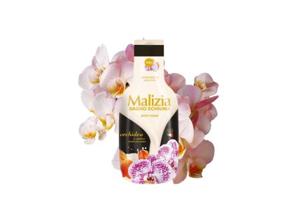 malizia plyn do kapieli amber orchid orchidea i bursztyn 1000ml