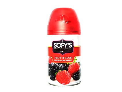 2918 osviezovac interieru v spreji sofys frutti rossi 250 ml nahradna napln