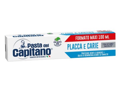 0029824 pasta capitano dentifr placca e carie ml 100 nuovo