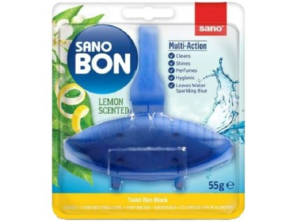 aromatizator za toaletna sano wc bon blue lemon 55 g 30