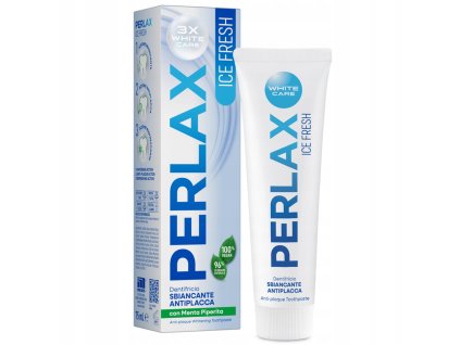 Perlax Ice Fresh 75ml pasta do zebow odswiezajacy i wybielajacy efekt