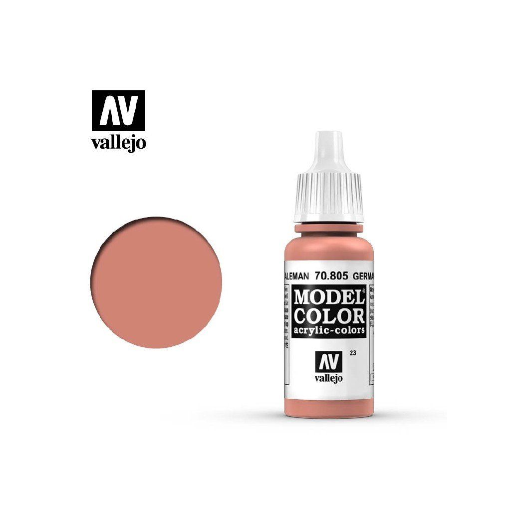 8153 1 vallejo model color 70805 german orange matt 18 ml